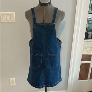 Denim Overall Dress
